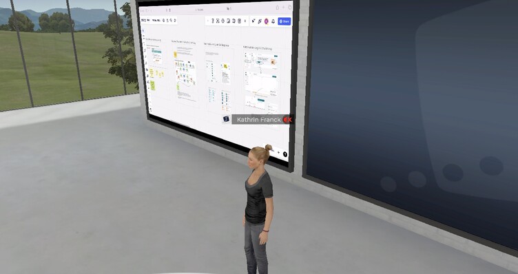 Vorlesungssaal virtuelle Hochschule